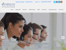 Tablet Screenshot of americanhelpdesk.com